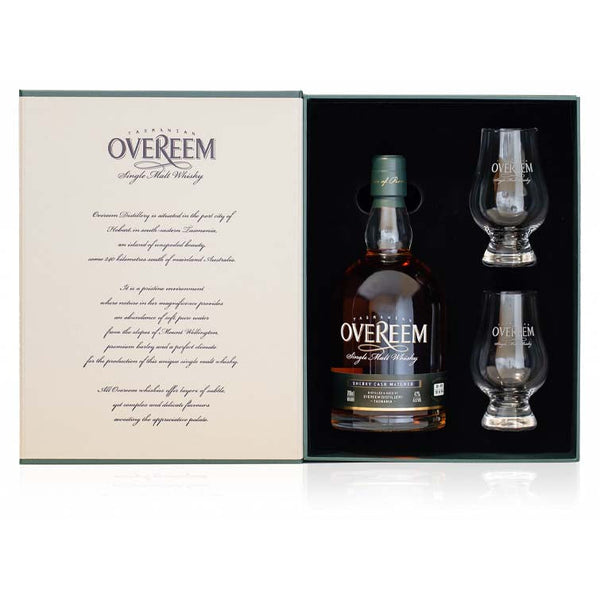 Overeem Sherry Cask Matured Gift Box Single Malt Australian Whisky (700ml / 43%)