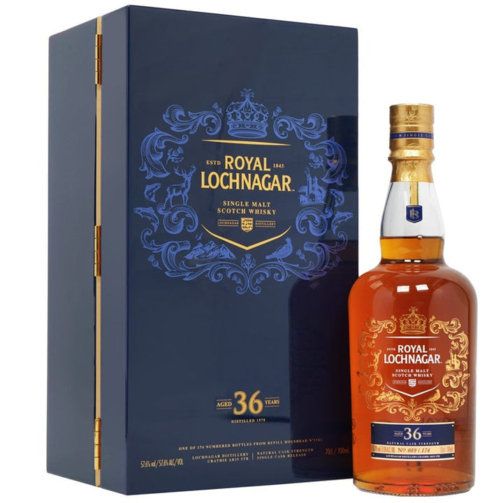 Royal Lochnagar 36 Year Old Single Malt Scotch Whisky (700ml/ 57.6%)