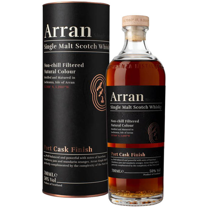 Arran Port Cask Finish Single Malt Scotch Whisky (700ml / 50%)