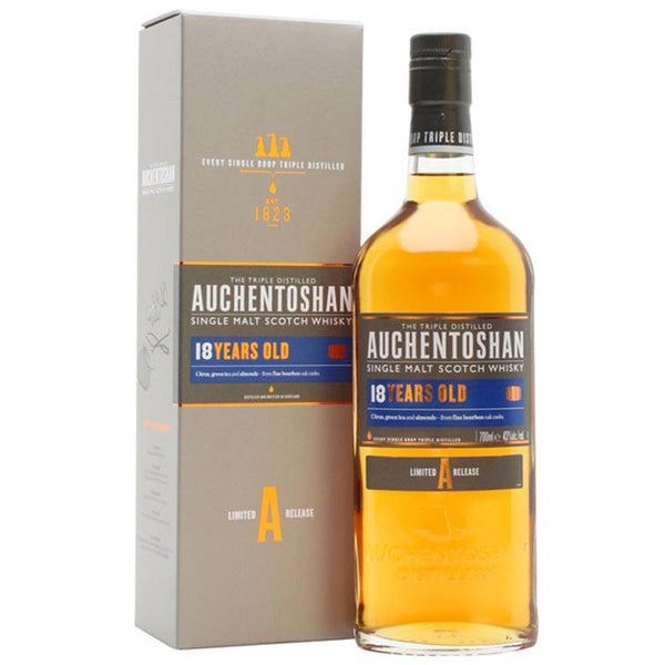 Auchentoshan 18 Year Old Single Malt Scotch Whisky (700ml / 43%)