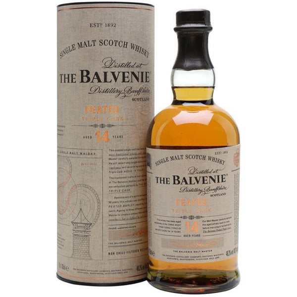 Balvenie Peated Triple Cask 14 Year Old Single Malt Scotch Whisky (700ml / 48.3%)