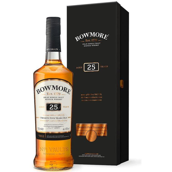 Bowmore 25 Year Old Single Malt Scotch Whisky (700ml / 43%)