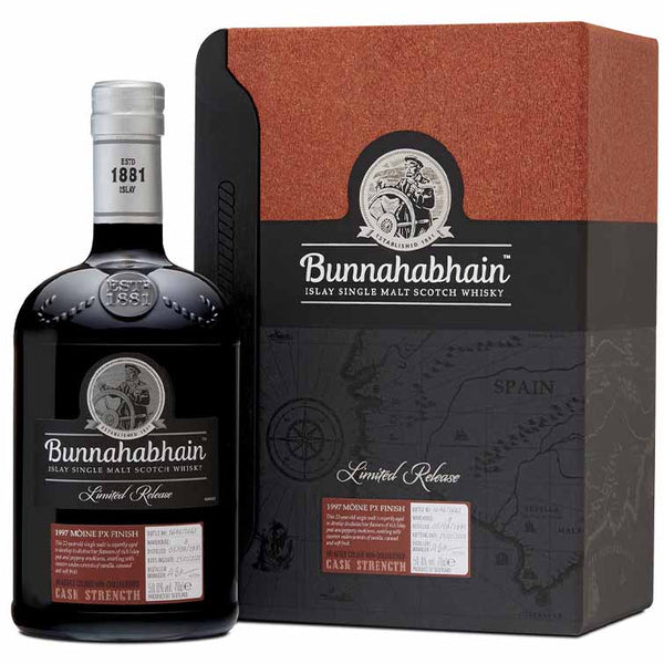 Bunnahabhain Moine 1997 22 Year Old PX Single Malt Scotch Whisky (700ml / 50%)