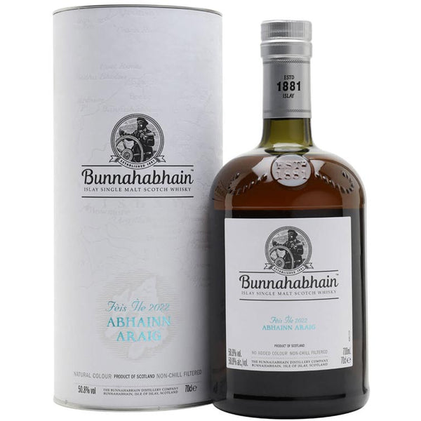 Bunnahabhain Fèis Ìle 2022 Abhainn Araig Single Malt Scotch Whisky (700ml /50.8%)