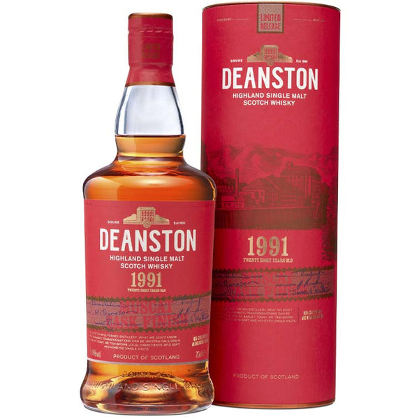 Deanston 1991 Muscat Cask Finish 28 Year Old Single Malt Scotch Whisky (700ml / 45%)