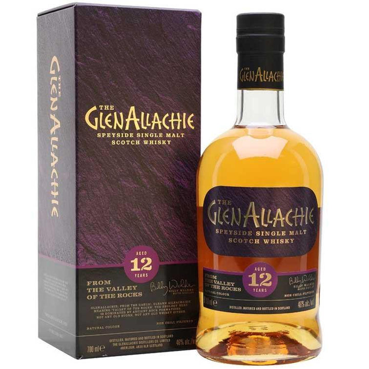 The GlenAllachie 12 Year Old Single Malt Scotch Whisky (700ml/ 46%) - WhiskyDirect.com.au