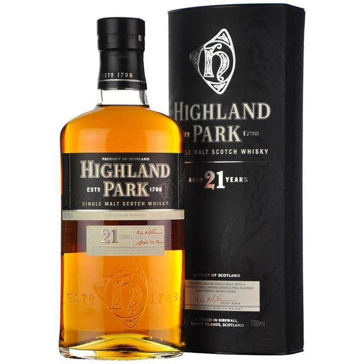 Highland Park 21 Year Old Single Malt Scotch Whisky (700ml/ 40%)