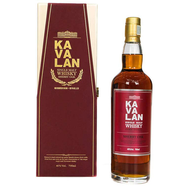 Kavalan Oloroso Sherry Single Malt Taiwanese Whisky (700ml / 46%)