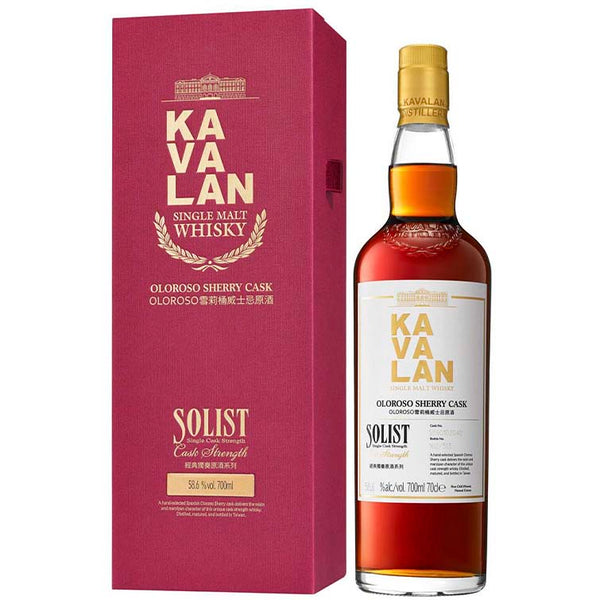 Kavalan Solist Oloroso Sherry Single Malt Taiwanese Whisky (700ml / 57.8%)