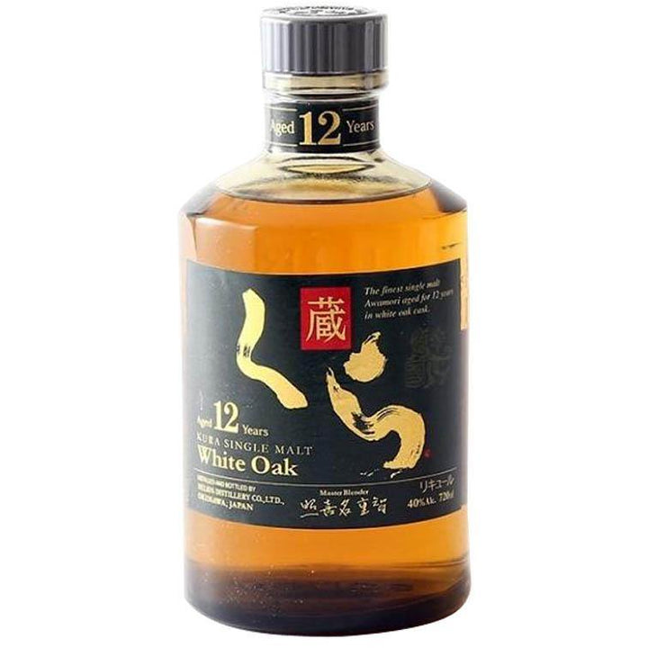 Kura 12 Year Old Single Rice Whisky (720ml  40%)