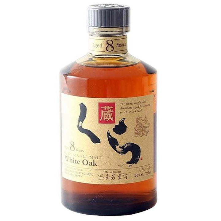Kura 8 Year Old Single Rice Whisky (720ml / 40%)