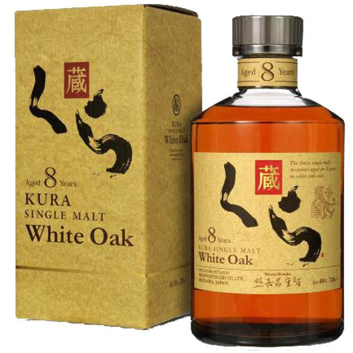 Kura 8 Year Old Single Rice Whisky (720ml / 40%)