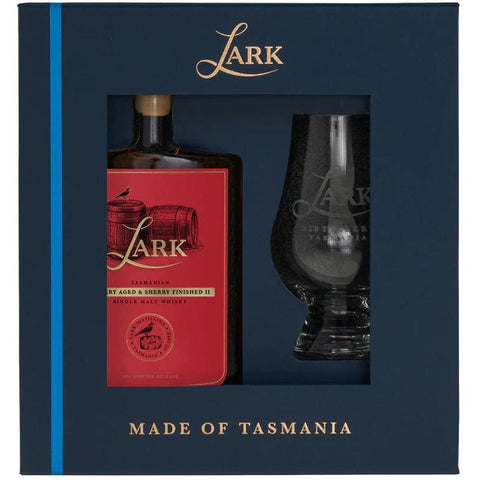 Lark Sherry Sherry II Single Malt Australian Whisky + Glencairn Glass (100ml / 50.8%)