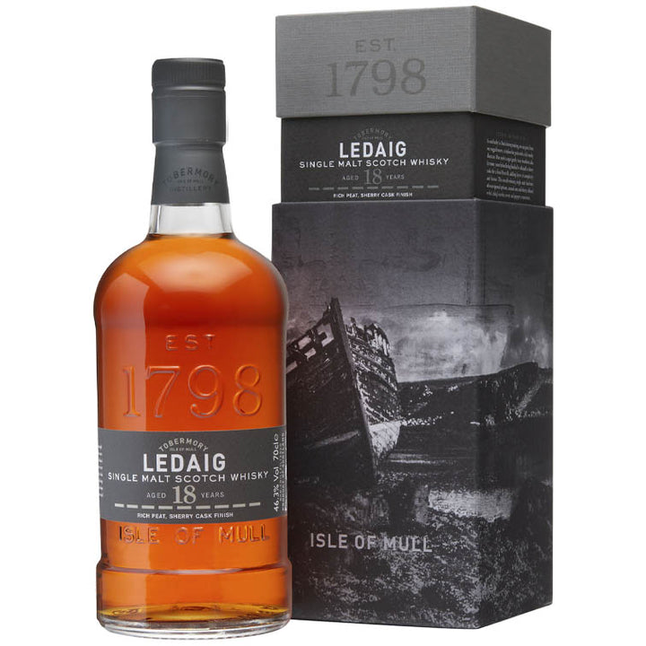 Ledaig 18 Year Old Single Malt Scotch Whisky (700ml / 46.3%)