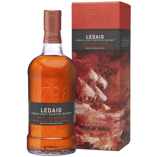 Ledaig Sinclair Series Rioja Cask Finish Single Malt Scotch Whisky (700ml / 46.3%)