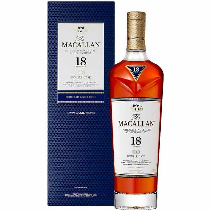 The Macallan 18 Year Old Double Cask Single Malt Scotch Whisky (700ml / 43%)
