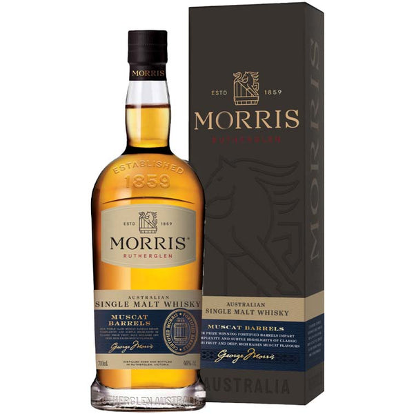 Morris Rutherglen Muscat Barrel Single Malt Australian Whisky (700ml / 46%)