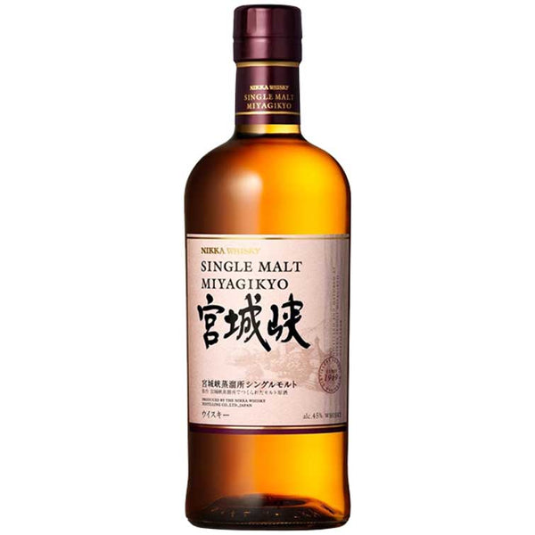 Nikka Miyagikyo Single Malt Japanese Whisky (700ml / 45%)