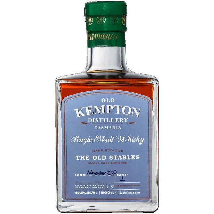 Old Kempton "The Old Stables" Single Malt Australian Whisky  (500ml / 40.5%)