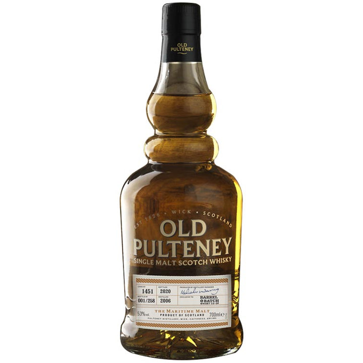 Old Pulteney 13 Year Old Single Barrel Scotch Whisky (700ml / 53%)