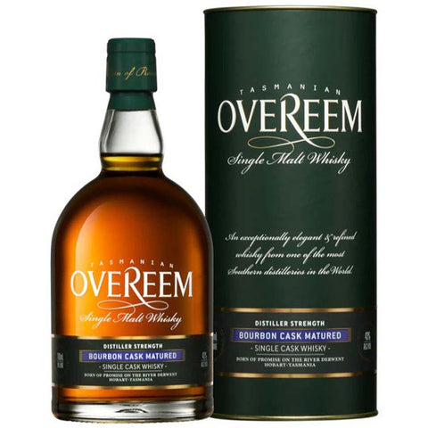 Overeem Bourbon Cask Matured Single Malt Australian Whisky (700ml / 60%)