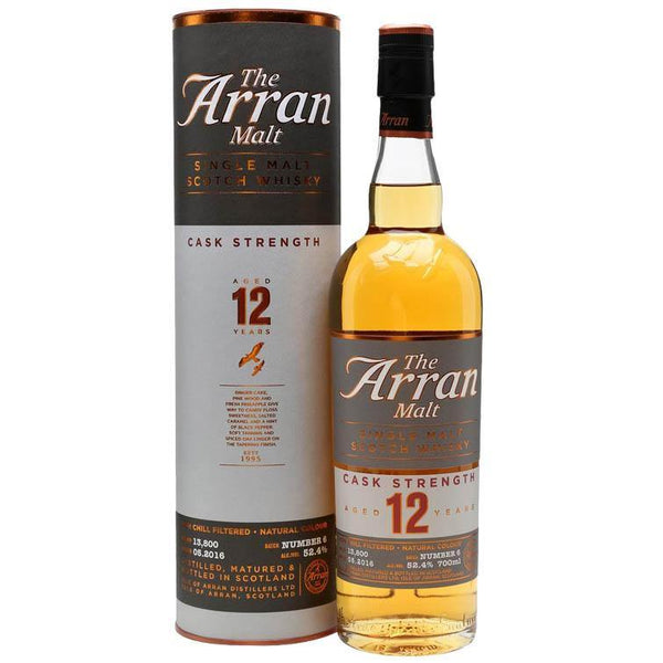 The Arran 12 Year Old Cask Strength (6th Edition) (700ml/ 52.4%)