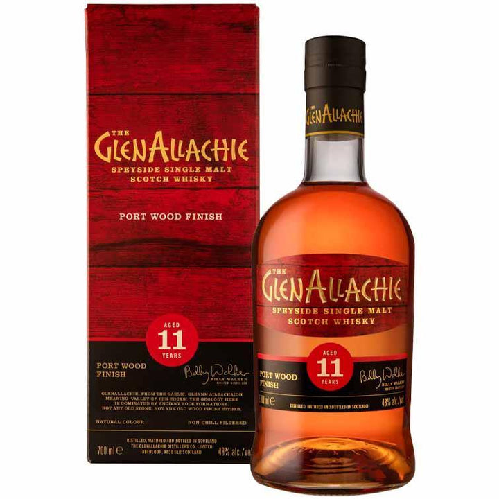 The GlenAllachie 11 Year Old Port Wood Finish Single Malt Scotch Whisky (700ml/ 48%)