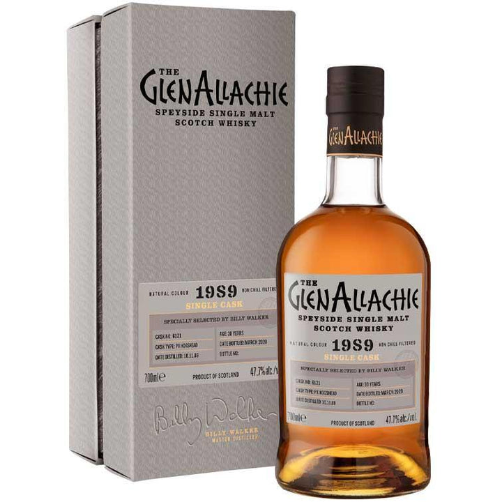 The GlenAllachie 30 Year Old 1989 PX Single Cask (#6121) Scotch Whisky (700ml/ 47.7%)
