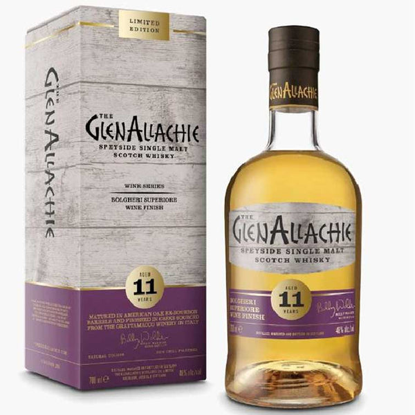 The GlenAllachie 11 Year Old Bolgheri Superiore Wine Finish Single Malt Scotch Whisky (700ml/ 48%)