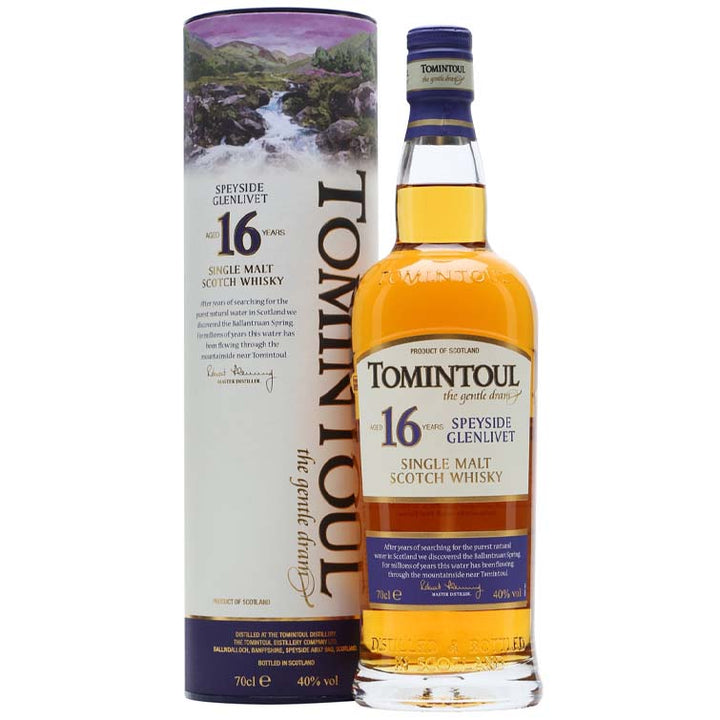 Tomintoul 16 Year Old Single Malt Scotch Whisky (700ml / 40%)