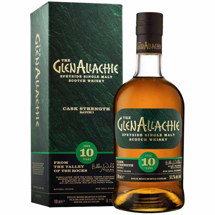 The GlenAllachie 10 Year Old Cask Strength Batch 3 Single Malt Scotch Whisky (700ml/ 58.2%)