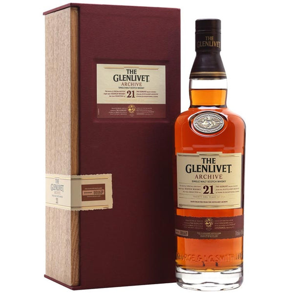 Glenlivet Archive 21 Year Old Single Malt Scotch Whisky (700ml / 43%)
