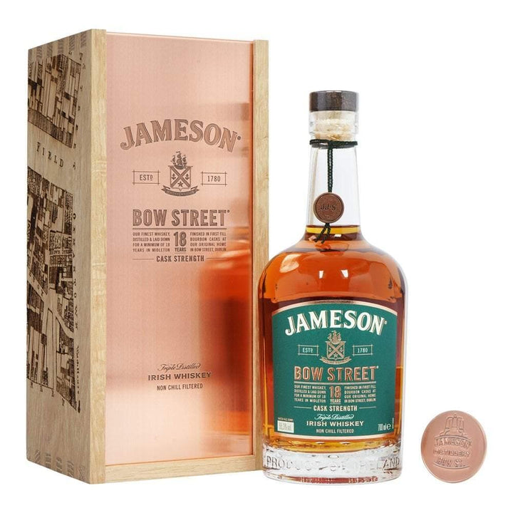 Jameson 18 Year Old Bow Street Cask Strength Irish Whiskey (700ml / 55.3%)